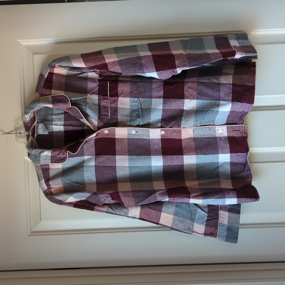 SALE 2/$6 Flannel Pajama Top